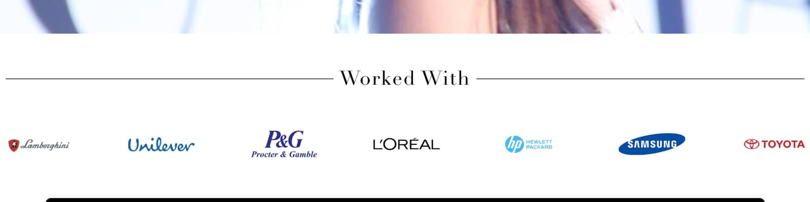 Global brands Shereen has worked with — Rolls-Royce, Ferrari, Lamborghini, Unilever, P&G, L'Oréal